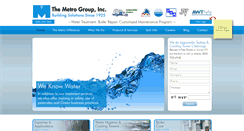 Desktop Screenshot of metrogroupinc.com